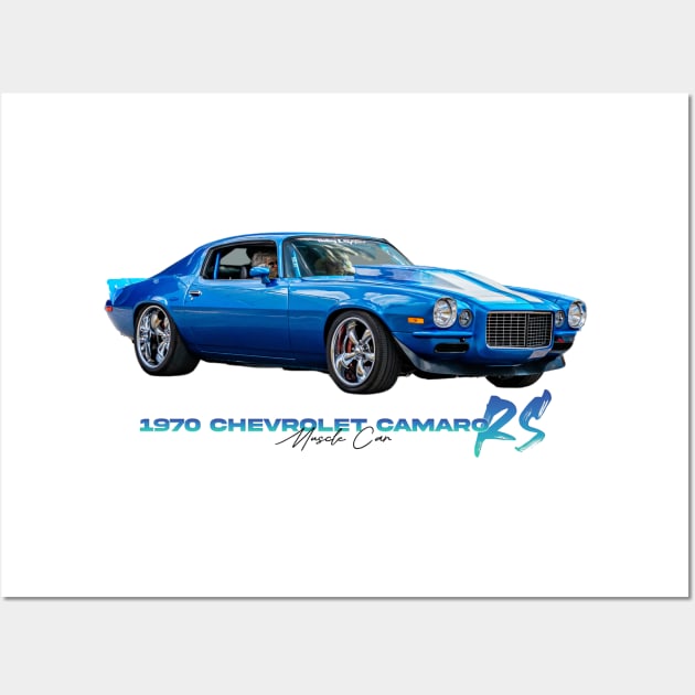 1970 Chevrolet Camaro RS Muscle Car Wall Art by Gestalt Imagery